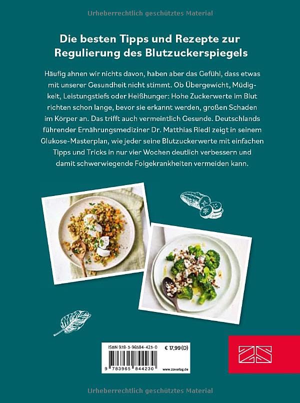 Der Glukose-Masterplan: In 4 Wochen gesünder, fitter, schlanker, Paperback