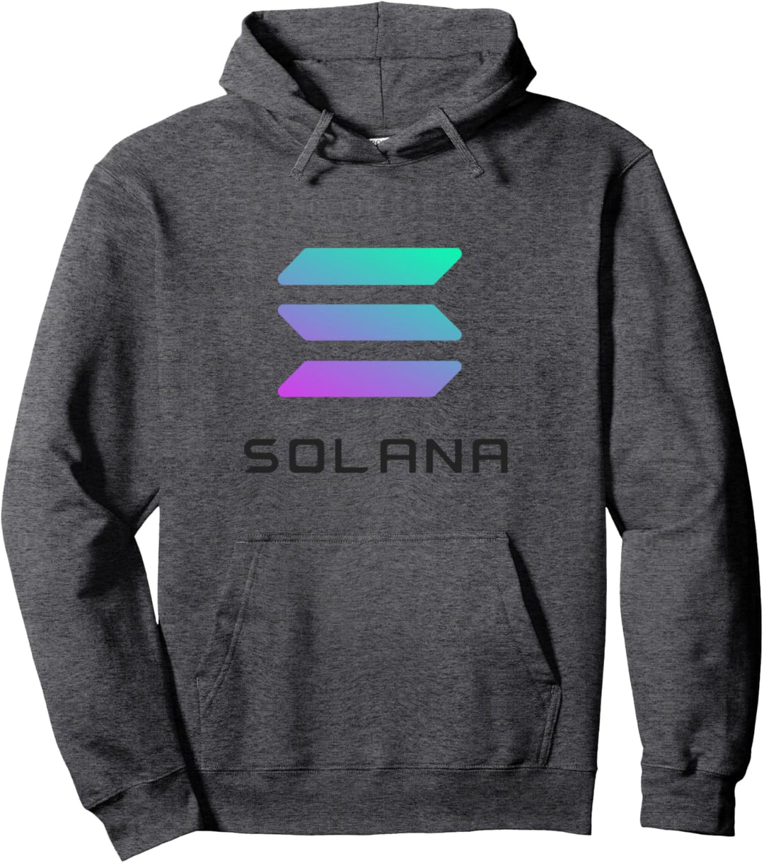 SOL Münze Kryptowährung 3.0 Solana Technologie Pullover Hoodie