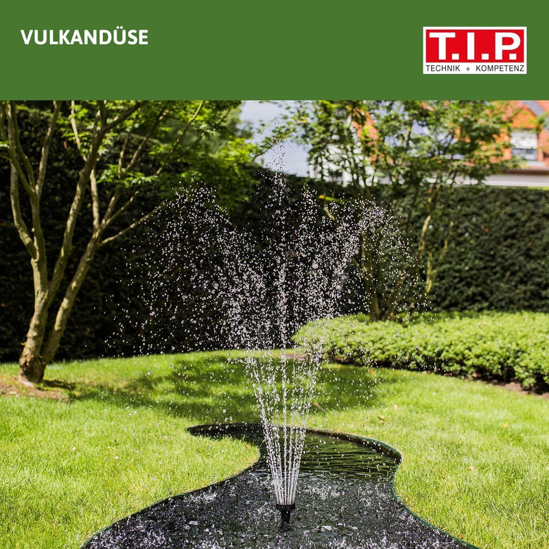 T.I.P. Teichpumpe - Wasserspielpumpe (10.000l Teichvolumen, 4.000l/h Fördermenge, 3,0m Förderhöhe, A