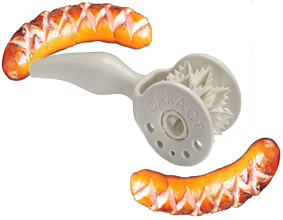 Caract Grillzubehör zum Einschneiden für Grill- und Bratwürste (1Stück) 3 cm, 3 cm