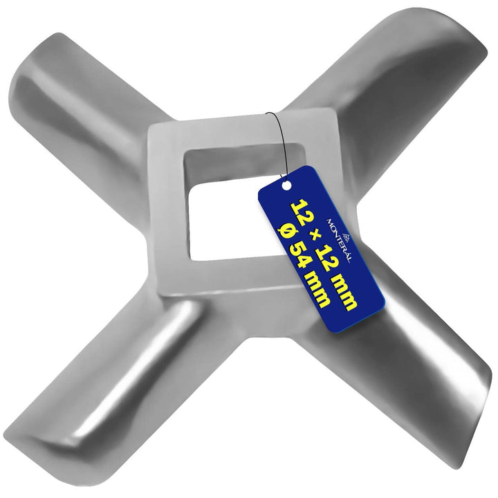 MONTERAL Fleischwolf Messer für Kenwood Garantie 10 Jahre 54 mm, 54 mm