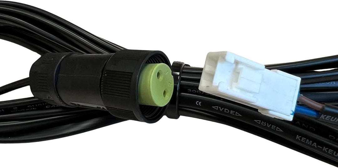 TIMBERA 5m Ladekabel für Worx Landroid – Buchse auf Buchse – Niederspannungskabel für Ladestation un
