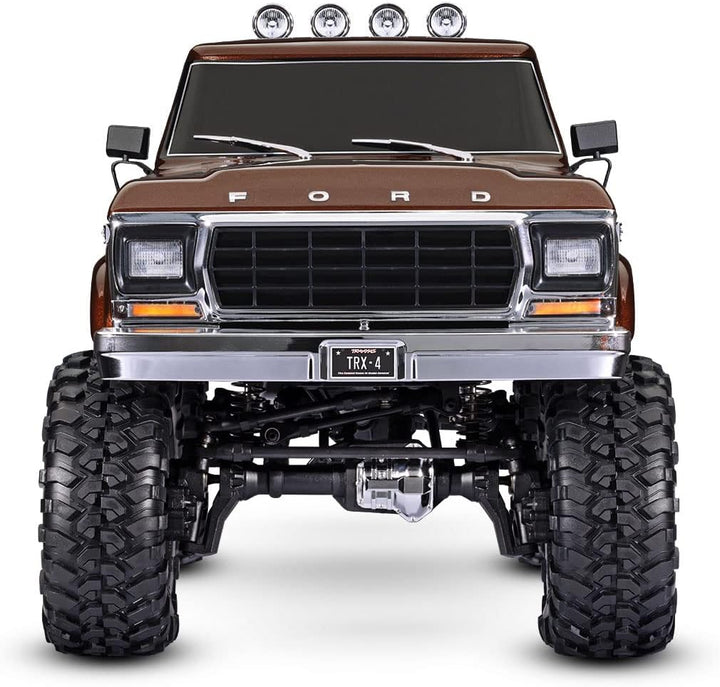 TRAXXAS Crawler TRX-4 RTR 79 Ford F150 braun 1/10 Brushed ohne Akku/Lader 4WD High-Trail