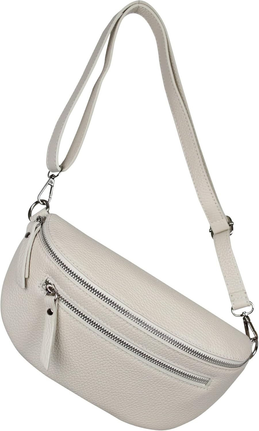 AmbraModa GLX2 - Damen Herren Unisex kleine Hüfttasche Gürteltasche Bauchtasche Umhängetasche aus Ec