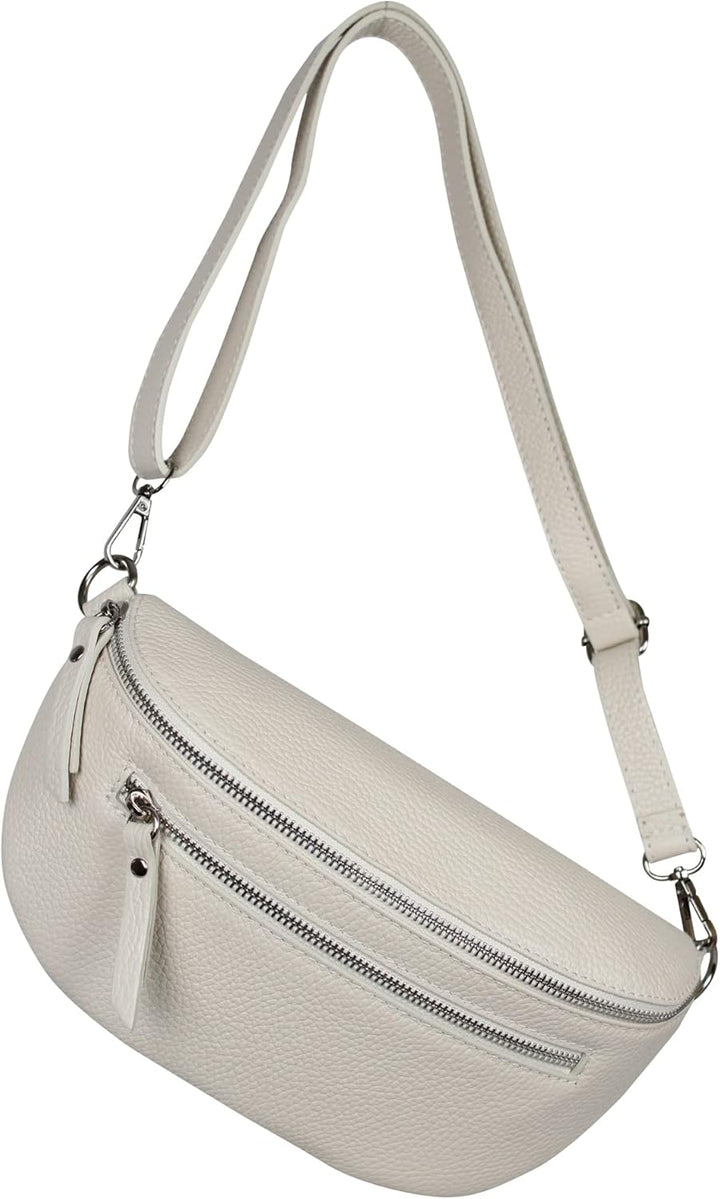 AmbraModa GLX2 - Damen Herren Unisex kleine Hüfttasche Gürteltasche Bauchtasche Umhängetasche aus Ec