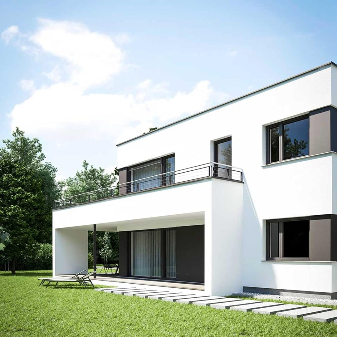 TECPINT SUPER DECKLACK von Tecno Prodist - 1 Kg (WEISS) Aussen- und Innenfarbe auf Wasserbasis - Ext