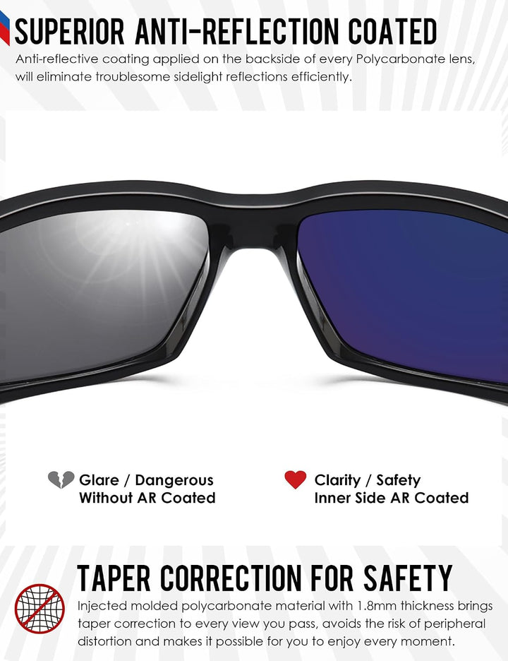 BlazerBuck Anti-salz Polarisierte Ersatzgläser für Oakley Juliet Gebrannter Sternenhimmel Polarisier