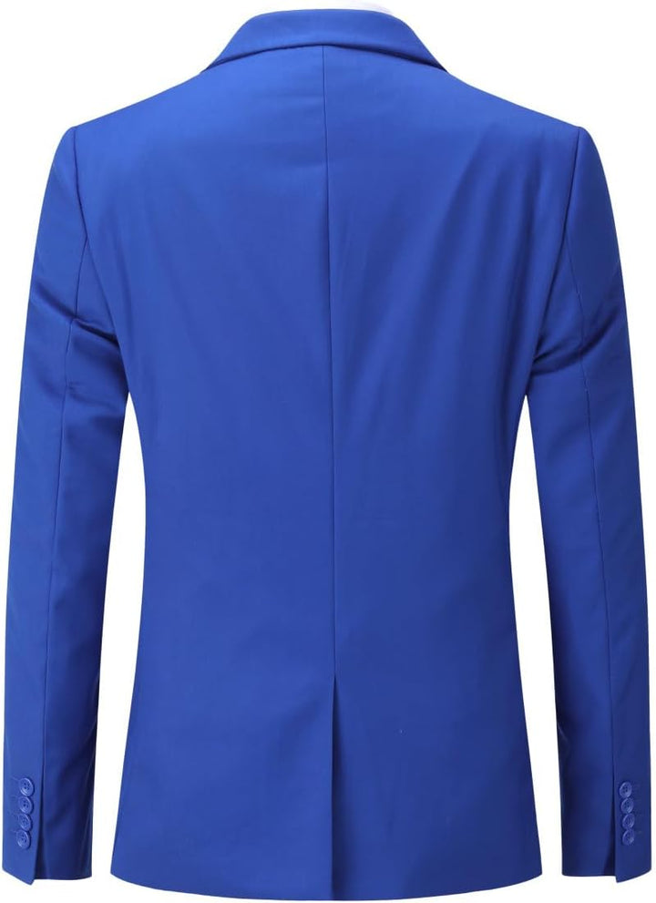 YOUTHUP Anzug Herren 2 Teilig Slim Fit Herrenanzug Business Hochzeit Modern Anzüge Sakko Anzughose M