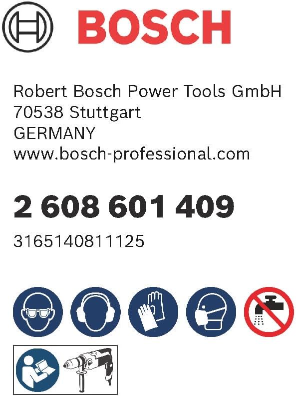 Bosch Professional 2608601409 Diamanttrockenbohrkrone 112x400mm, 112 mm, 112 mm