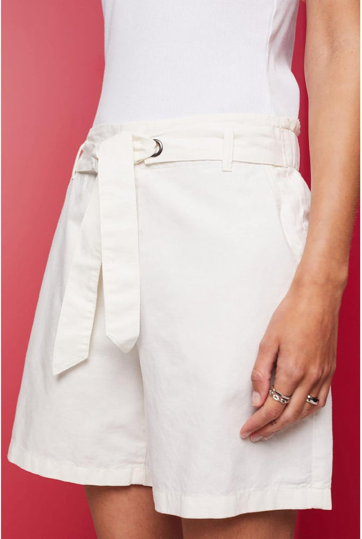 ESPRIT Damen Shorts 32 100/White, 32 100/White