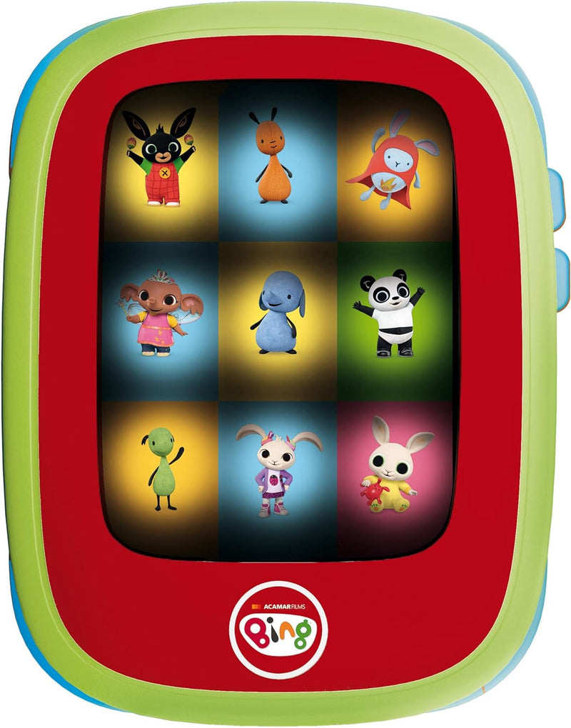 Liscianigiochi - Bing Baby Tab Spielen und Lernen, Rot, Small, 95087