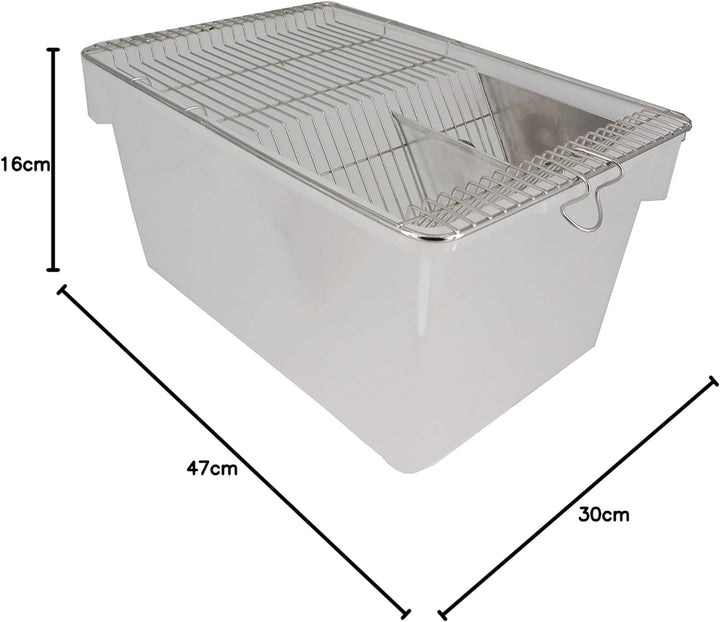 Lucky Reptile MB-1 Nagerkäfig, 47 x 30 x 16 cm mittel 47x30x16 cm, mittel 47x30x16 cm