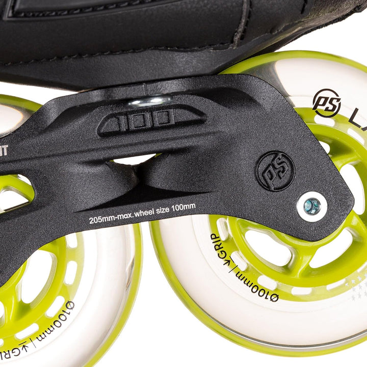 Powerslide Inline Skate Atlas 100, für Inline Hockey, für Damen und Herren 43, 43