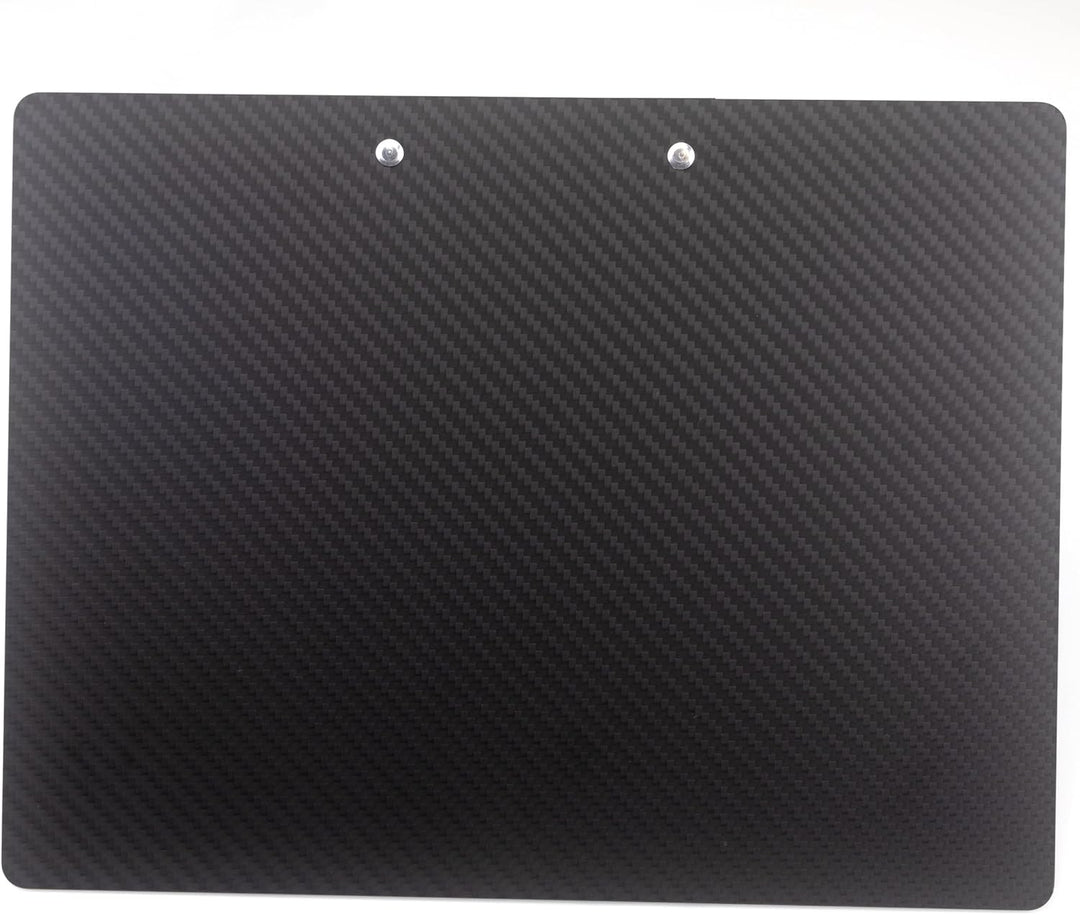 Echtes 3K-Kohlefaser-Klemmbrett, Ultraleicht,Robust und tragbar,1.5 mm Dicke, schwarz, geeignet für