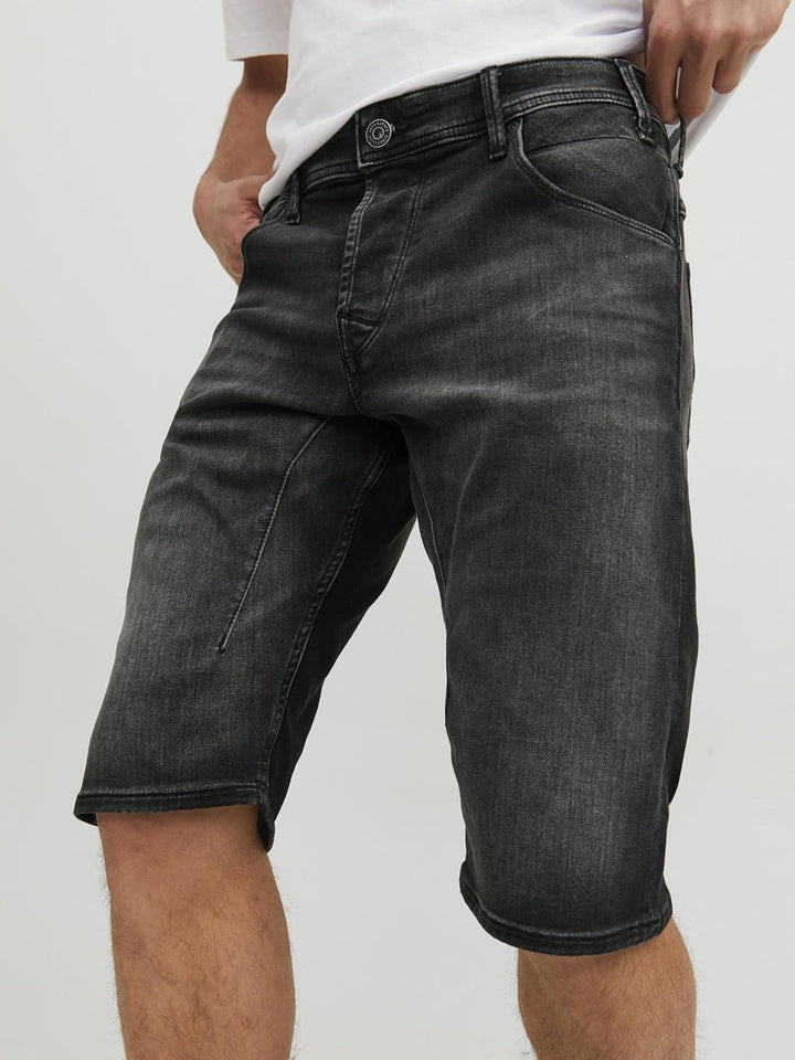 JACK & JONES Herren Shorts XS Black Denim, XS Black Denim