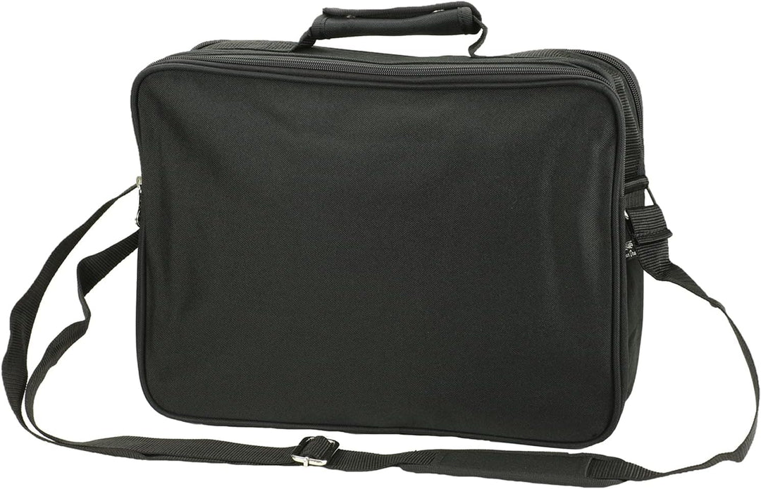 Herren Flugbegleiter Umhängetasche Arbeitstasche Schultertasche Messenger Herrentasche in Schwarz in