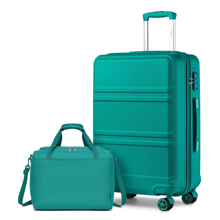 KONO Gross Reisekoffer Rollkoffer Set Gepäcksets 2 Teilig, 74cm Gross Trolley Koffer mit Ryanair Rei