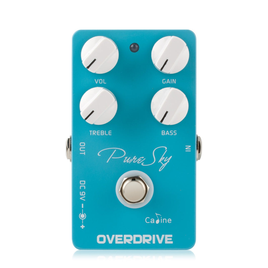 Caline Pedal CP-12 Pure Sky Overdrive Effect-Guitar Effects Pedal, blau, Size Einzelbett, Einzelbett