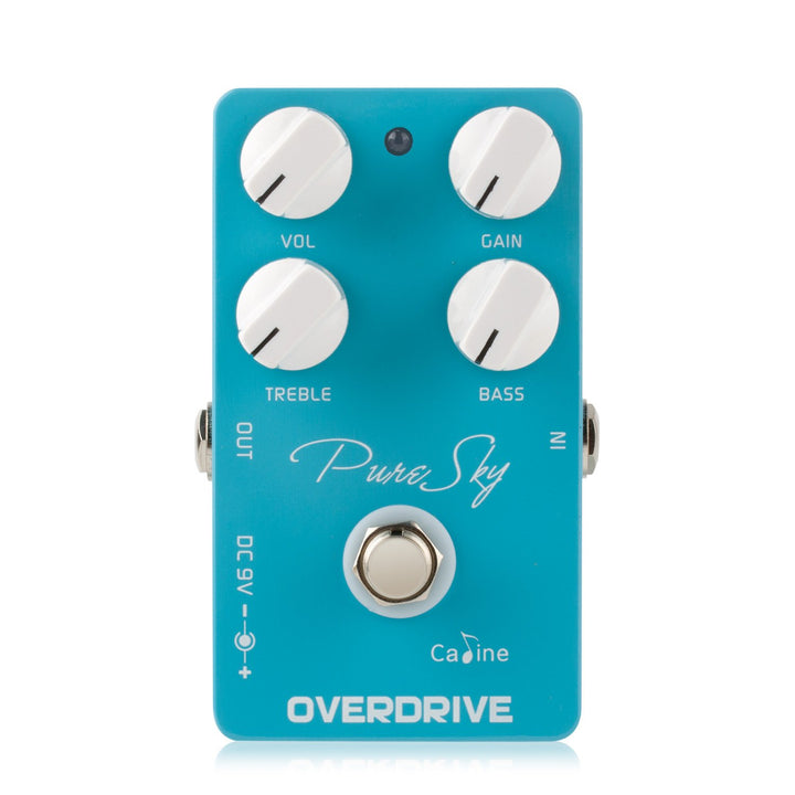 Caline Pedal CP-12 Pure Sky Overdrive Effect-Guitar Effects Pedal, blau, Size Einzelbett, Einzelbett