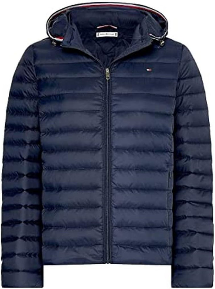 Tommy Hilfiger Damen Daunenjacke Heritage LW Down Jacket Leicht XXS Blau (Desert Sky), XXS Blau (Des