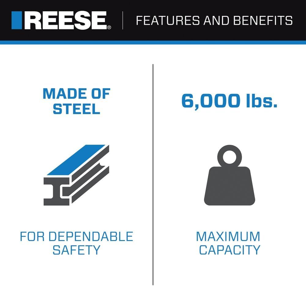Reese Towpower 0226.8236 Zugstange 21345, 10,2 cm Länge: 10,2 cm, Länge: 10,2 cm