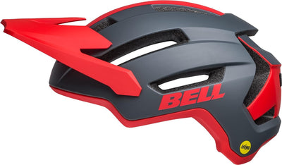 BELL Unisex – Erwachsene 4Forty Air MIPS M Matte Gray/Red, M Matte Gray/Red