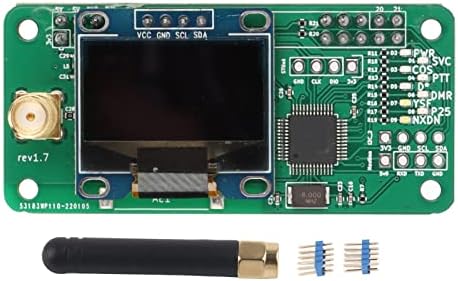 UHF VHF UV MMDVM Hotspot-Modul-Kit SMA-Schnittstelle LED-Anzeige Hotspot-Platine mit Antenne