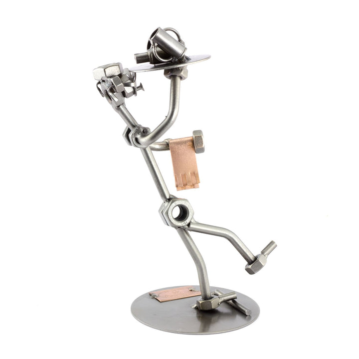 Steelman24 I Schraubenmännchen Kellner I Made in Germany I Handarbeit I Geschenkidee I Stahlfigur I