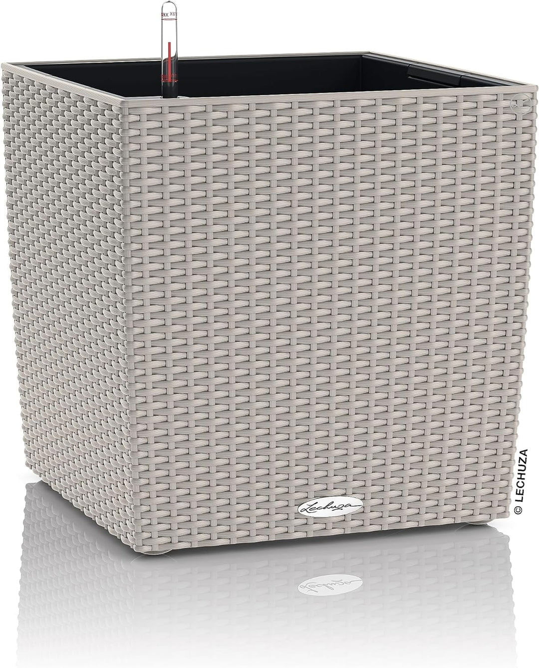 LECHUZA CUBE Cottage 50 sandbraun 15396 Garten 49x49x49,5 cm Sandbraun, Garten 49x49x49,5 cm Sandbra