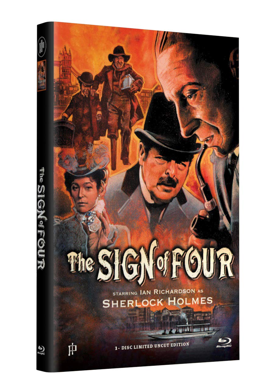 SHERLOCK HOLMES - DAS ZEICHEN DER VIER - Grosse Hartbox Cover A [Blu-ray] Limited 33 Edition - Uncut