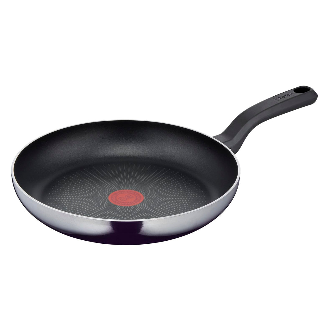 Tefal D52606 Resist Bratpfanne 28 cm | sichere Titanium Antihaftversiegelung | Thermo-Signal Tempera