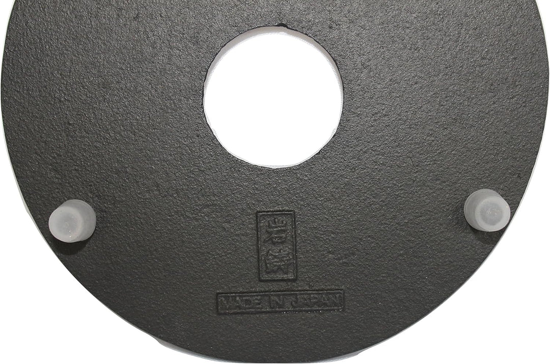Gusseisen Untersetzer Iwachu Arare Teekanne schwarz 14cm - Japan