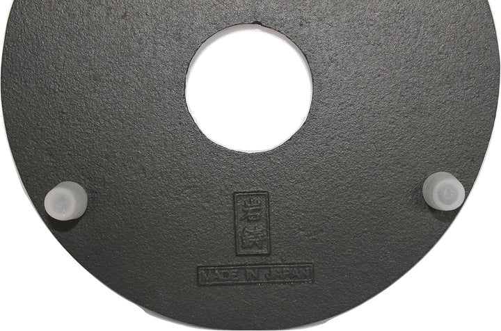 Gusseisen Untersetzer Iwachu Arare Teekanne schwarz 14cm - Japan