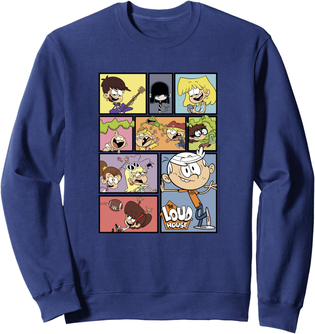 The Loud House Panel Portrait Logo Sweatshirt