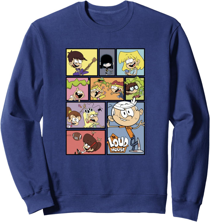 The Loud House Panel Portrait Logo Sweatshirt