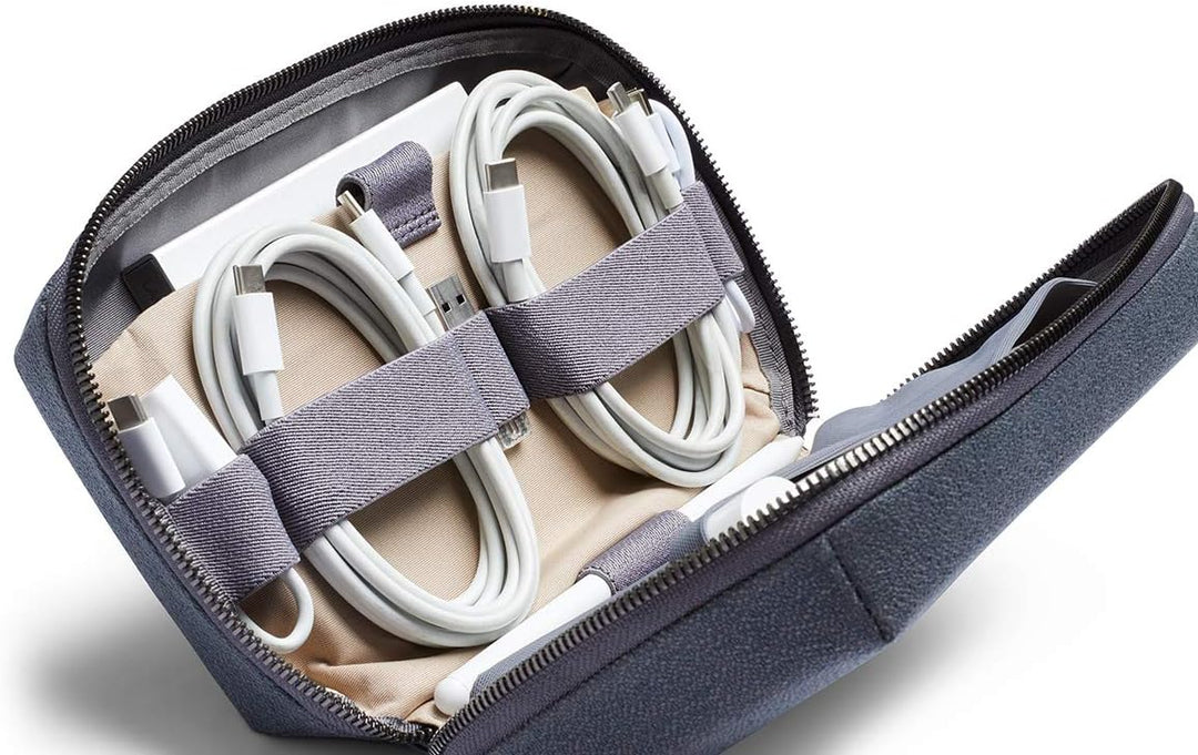 Bellroy Tech Kit, Etui mit Reissverschluss für Tech Accessoires (Akku, Ladegerät, Kabel, Kopfhörer)