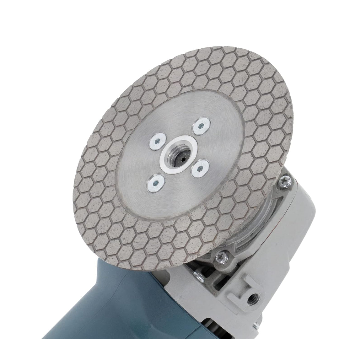 PRODIAMANT Diamant Gehrungs Fasen Fliesenscheibe 125mm mit M14 Flansch F-Jolly für Fliese und Feinst