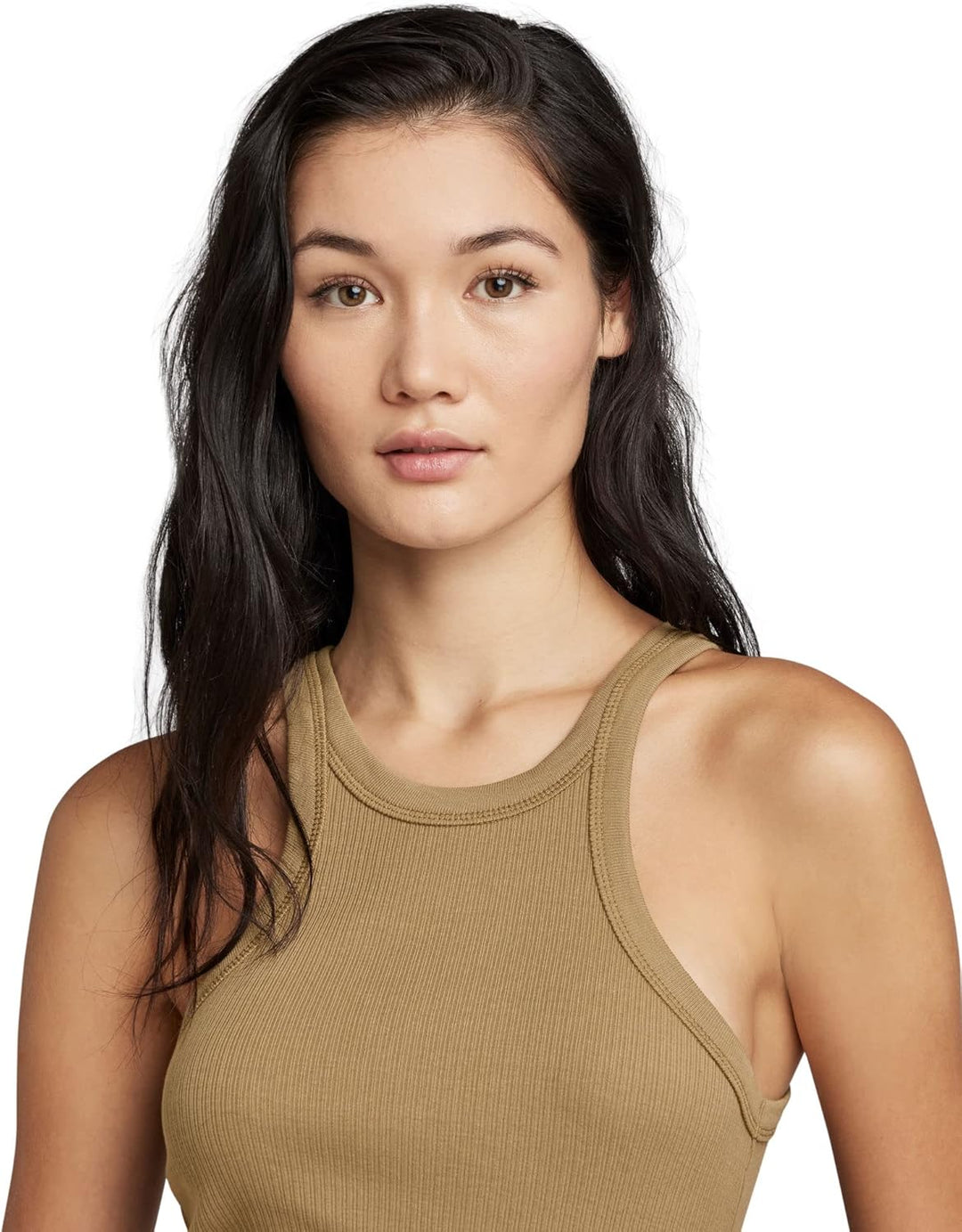 G-Star Damen Italian Army Ultra Slim Tank Top M Beige (Safari D22768-d289-b444), M Beige (Safari D22