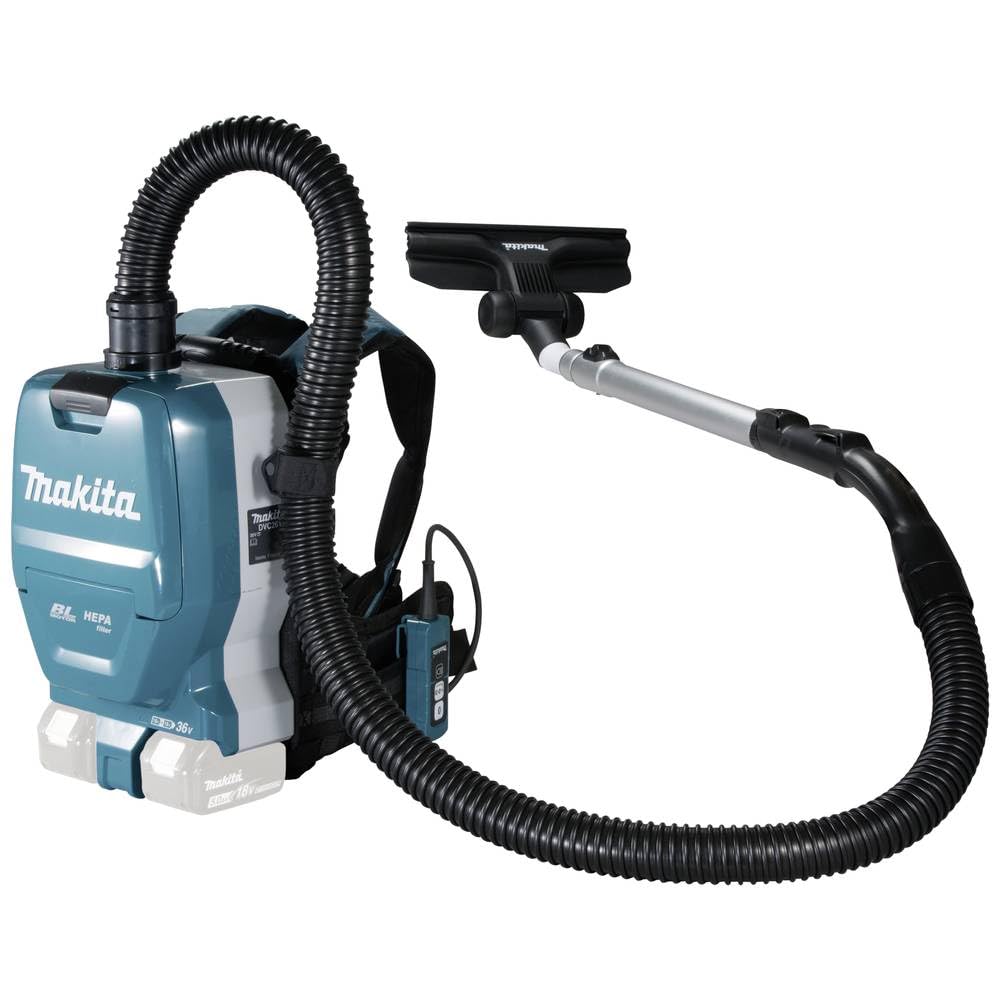Makita DVC261ZX15 Akku-Rucksack Staubsauger 2x18 V (ohne Akku, ohne Ladegerät)