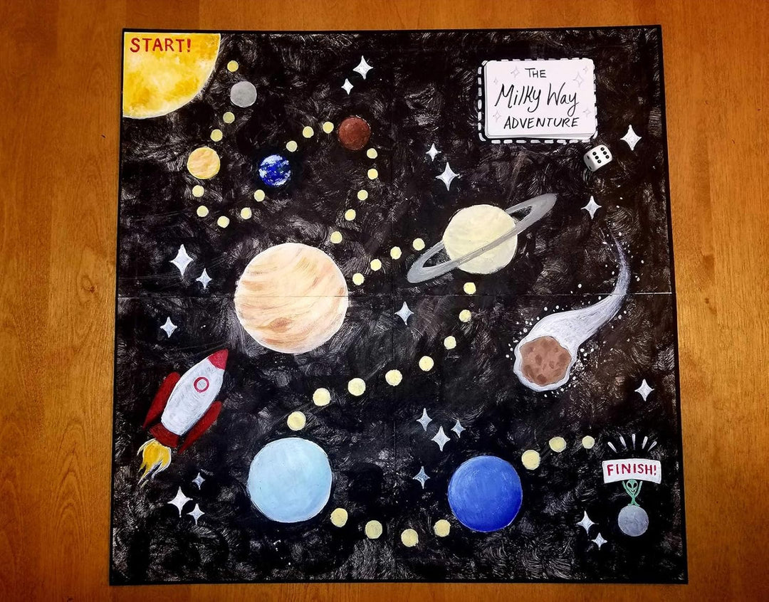 Apostrophe Games Leeres Spielbrett & Box (43 cm x 43 cm Brett) Erstelle Dein eigenes Brettspiel, DIY