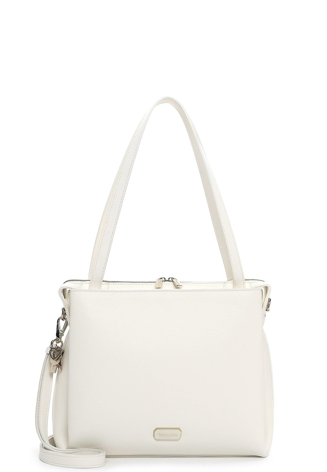 Tamaris Shopper TAS Katharina 34235 Damen Handtaschen Uni Weiss M, Weiss M