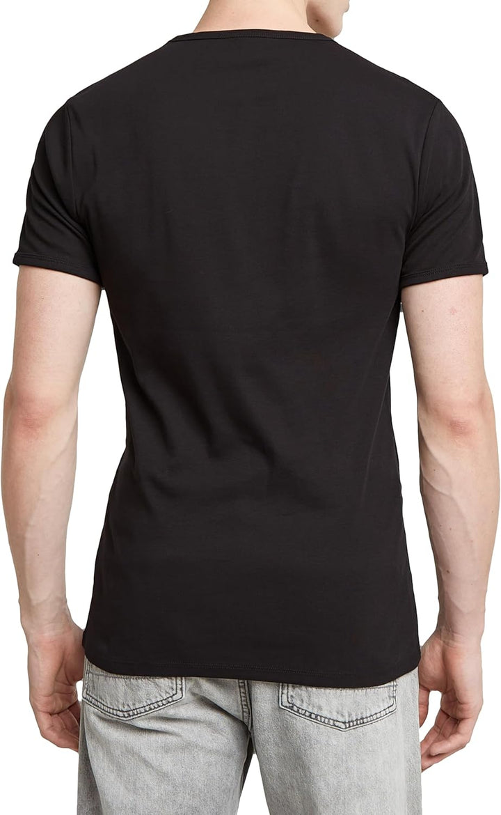 G-STAR Herren Base T-Shirt 2-Pack XXS Schwarz (Black D07205-124-990), XXS Schwarz (Black D07205-124-