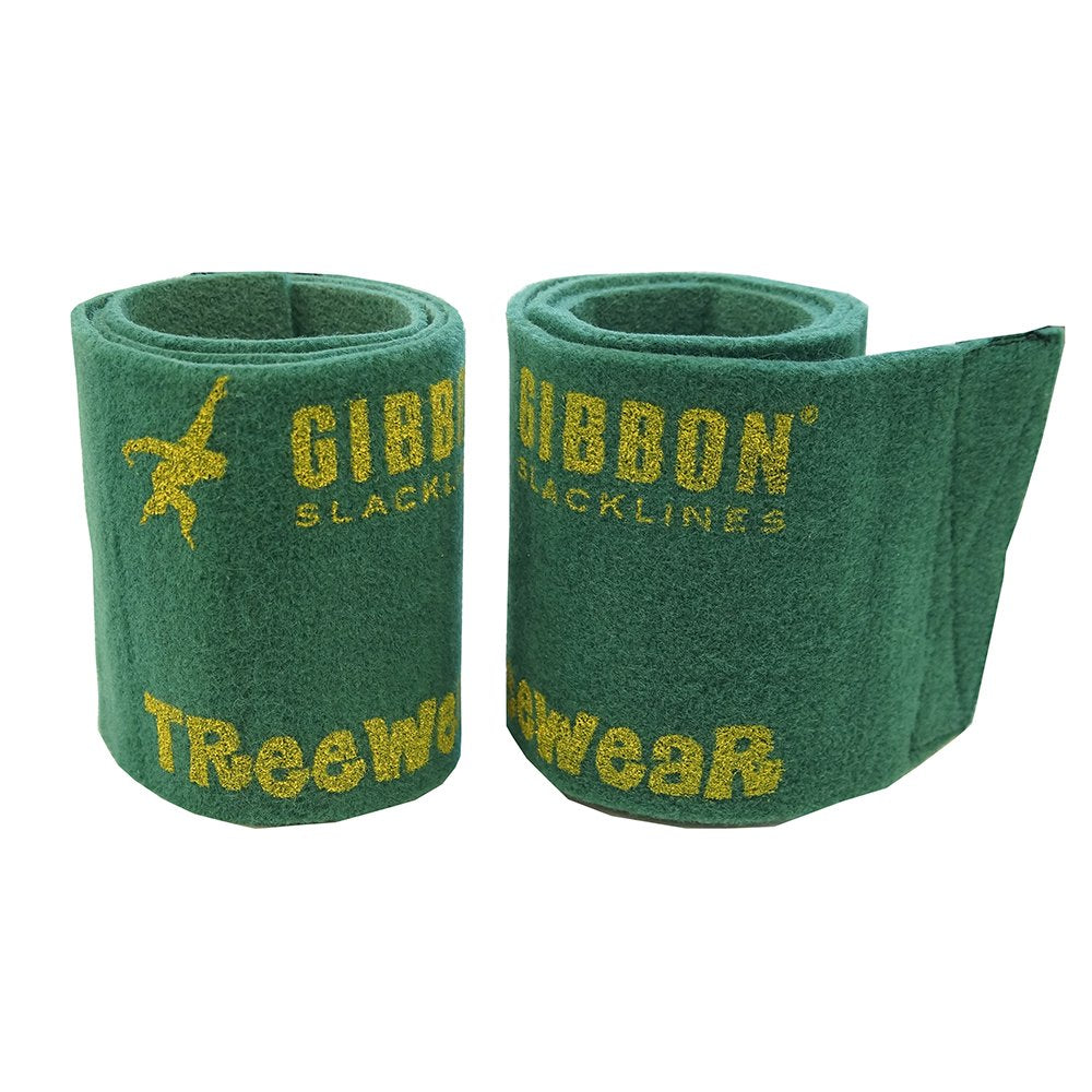 Gibbon Slacklines Tree Wear, Baumschutz, Grün, Länge: 100 cm, Breite: 16 cm, Schutz für Band und Bau