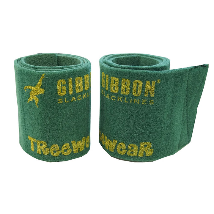 Gibbon Slacklines Tree Wear, Baumschutz, Grün, Länge: 100 cm, Breite: 16 cm, Schutz für Band und Bau