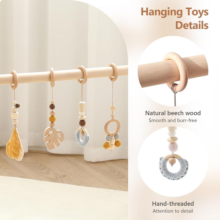 Promise Babe Spielbogen Baby Holz Baby Gym Holz Baby Spielbogen Neugeborenen Spielzeug Spielbogen Ac