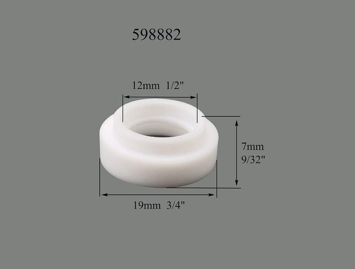 RIVERWELD WIG Spannhülsengehäuse Gasdüsen Zurück Cap sortierte Grösse der Fit DB SR WP 9 20 25 WIG S
