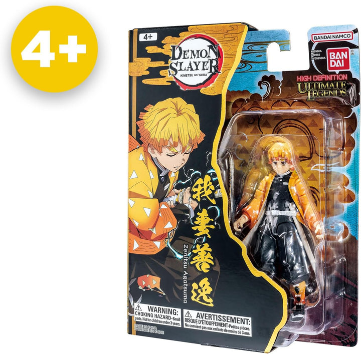 BANDAI - Ultimate Legends HD - Actionfigur Demon Slayer 12 cm - Zenitsu Agatsuma - Offizielle Demon