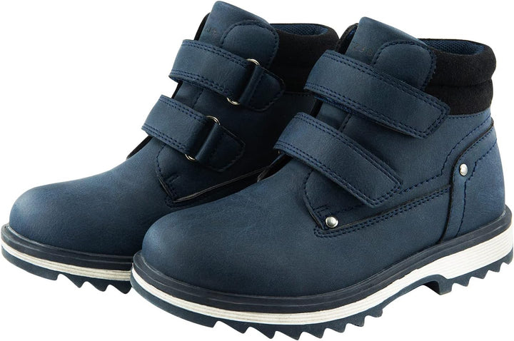 TZJS Unisex Kinder Klassische Stiefel Jungen Mädchen Baby Winterstiefel Mit Klettverschluss Wasserdi