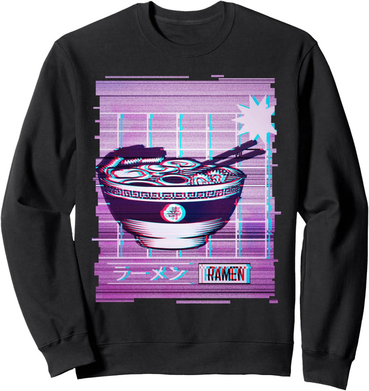 Japan Ramen Vaporwave Aesthetic Art Sweatshirt