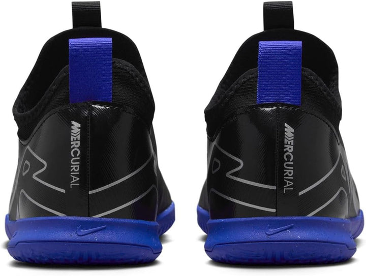 Nike Unisex Kinder Jr Zoom Vapor 15 Academy Ic Fussballschuh 27.5 EU Black Chrome Hyper Royal, 27.5
